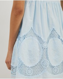 Atmos&Here - Cora Embroidered Mini Dress