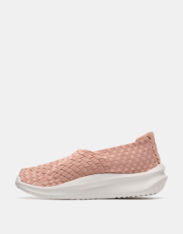 Clarks - Solevana Weave Pale Peach
