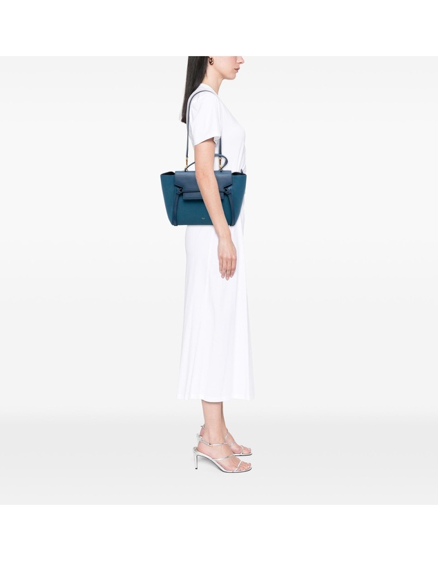 Pre-Loved by Azura Reborn - Pre-Loved Mini Grained and Smooth Calfskin Belt Bag