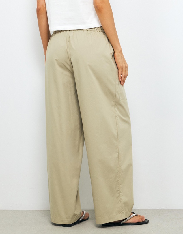 AERE - Zinnia Relaxed Wide-Leg Pants