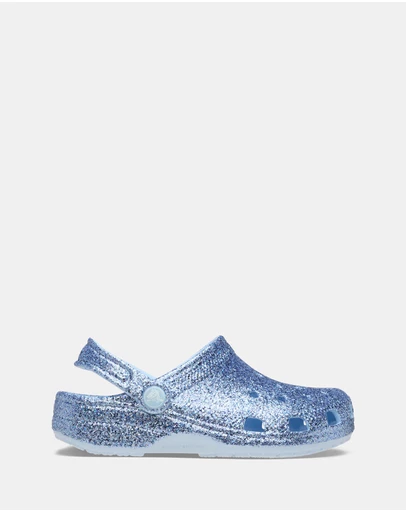 Crocs - Classic Chunky Glitter Clogs - Babies-Kids