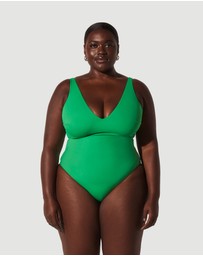 Form and Fold - The Plunge Underwire D-G One Piece