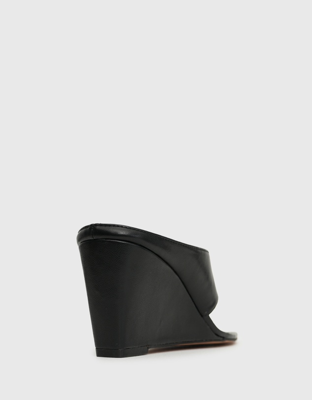 Betts - Selene Square Toe Wedge Sandals
