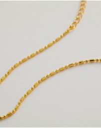 SAINT VALENTINE - Dash Dot Chain Bracelet - Gold