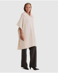 Country Road - Zip Through Knit Poncho