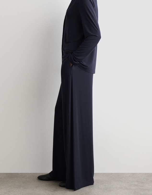 COS - Fluid Jersey Wide-Leg Trousers