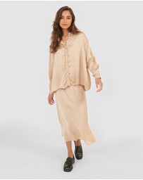 Primness - Bias Long Skirt