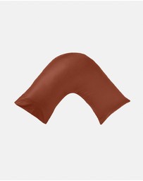 Linen House - Augusta 500TC Cotton Sateen U-Shaped Pillowcase