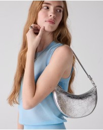 Kate Spade - Duo Crinkle Metallic Leather Mini Shoulder Bag