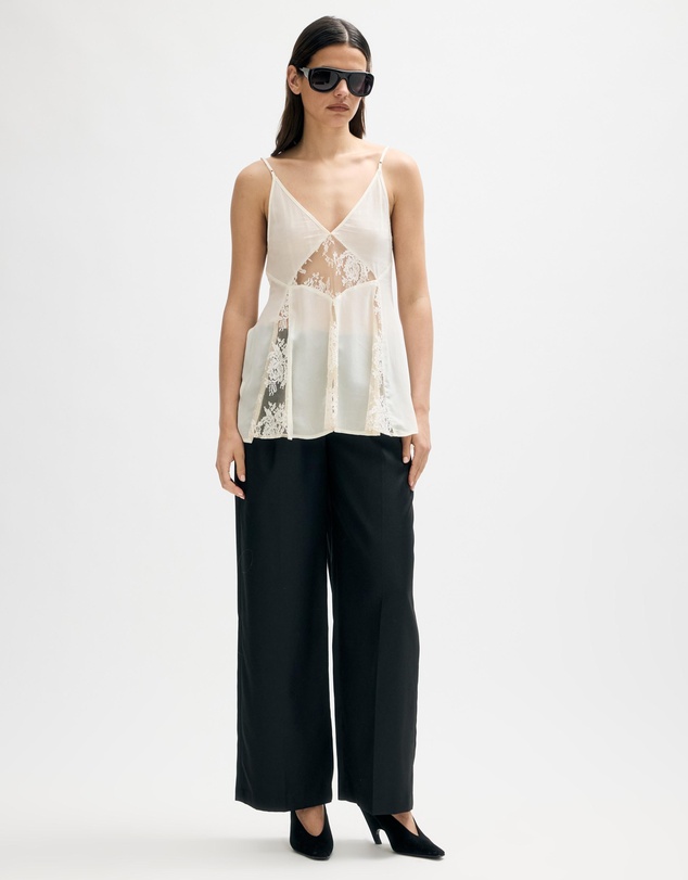 Minima Esenciales - Aisla Lace Insert Cami Top