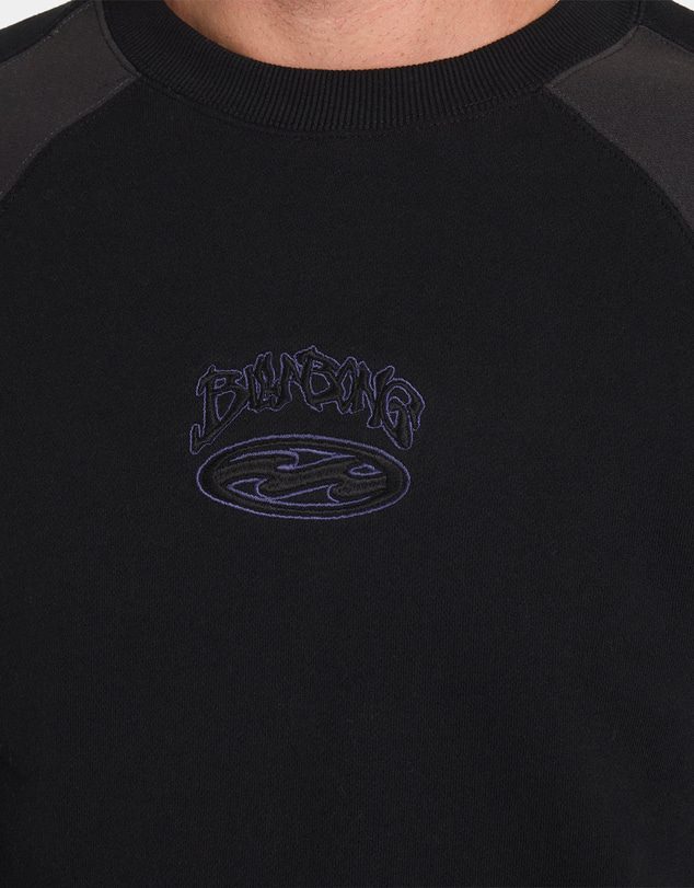 Billabong - Mens Bad Dog Crew Neck Fleece Top