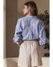 NEXT - 100% Linen Boy Shorts