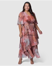 Pink Dusk by Curve Project - Hypnotic Maxi Dress