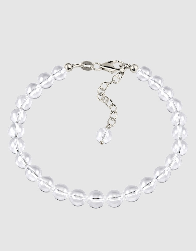 Elli Jewelry - Rock Crystal Bead Bracelet
