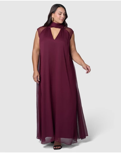 Pink Dusk by Curve Project - Intoxicating Maxi Dress