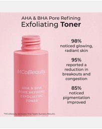 MCoBeauty - Clear AHA & BHA Pore Refining Exfoliating Toner 125ml