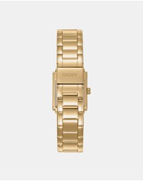 DKNY - Logo Gold Stainless Steel 23x30mm Watch