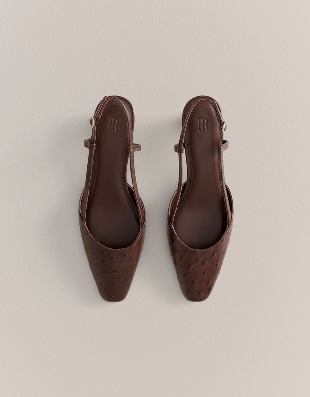 Trenery - Solae Slingback Heel in Mocha