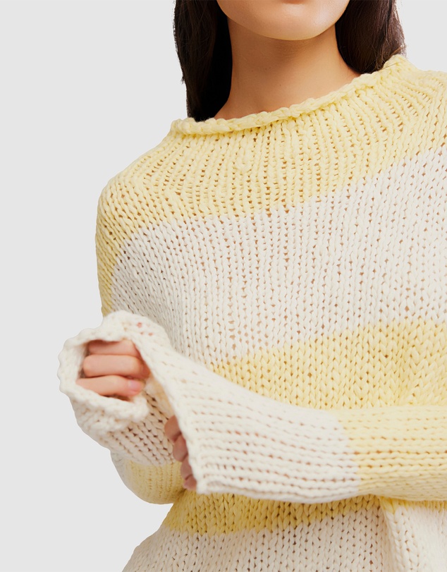 Free People - Opal Rugby Stripe Sweater