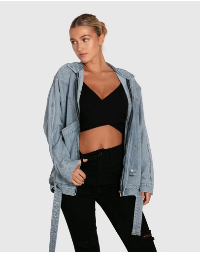 Belle & Bloom - All About You Denim Jacket
