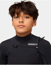 Quiksilver - Boys 8 to 16 3/2 Everyday Sessions Chest Zip Wetsuit