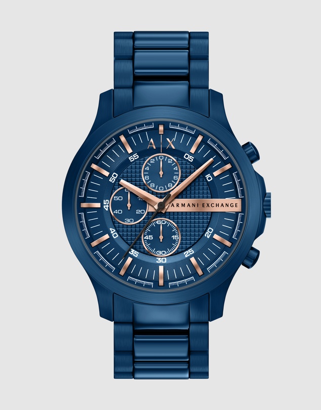 Armani Exchange - Blue Chronograph Watch