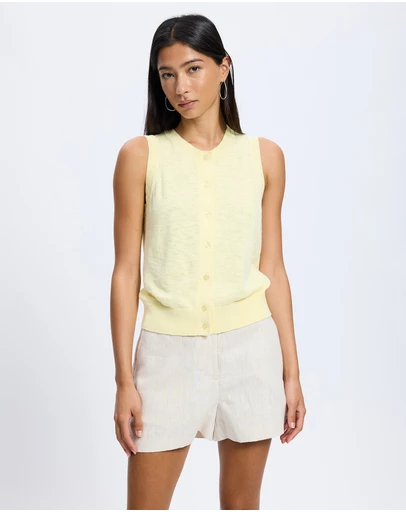 White By FTL - Kyra Knit Top