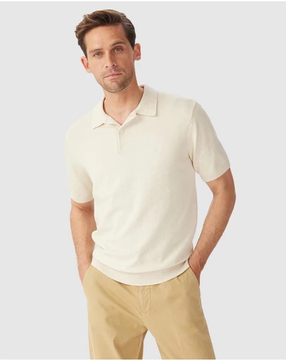R.M.Williams - Percy Knit SS Polo