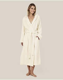 Papinelle - Long Plush Hooded Robe