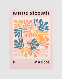 Olive et Oriel - Le Papiers Decoupes No 2 Art Print