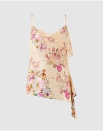 Camilla - Asymmetric Draped Top