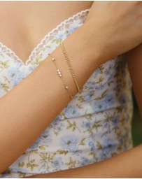 Ania Haie - Ania Haie Gold Beaded Bracelet