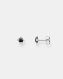 THOMAS SABO - Vintage Romance Small ear studs with black zirconia