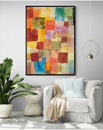 Inka Arthouse - Watercolour Abstract by Paul Klee Art Print