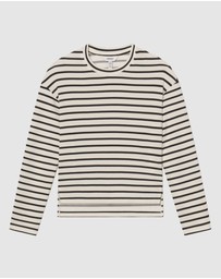 Spanx - Airessentials Ls Side Slit Top