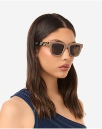 Hawkers Co - HAWKERS - Brown Olive ONE UPTOWN Sunglasses for Men and Women UV400