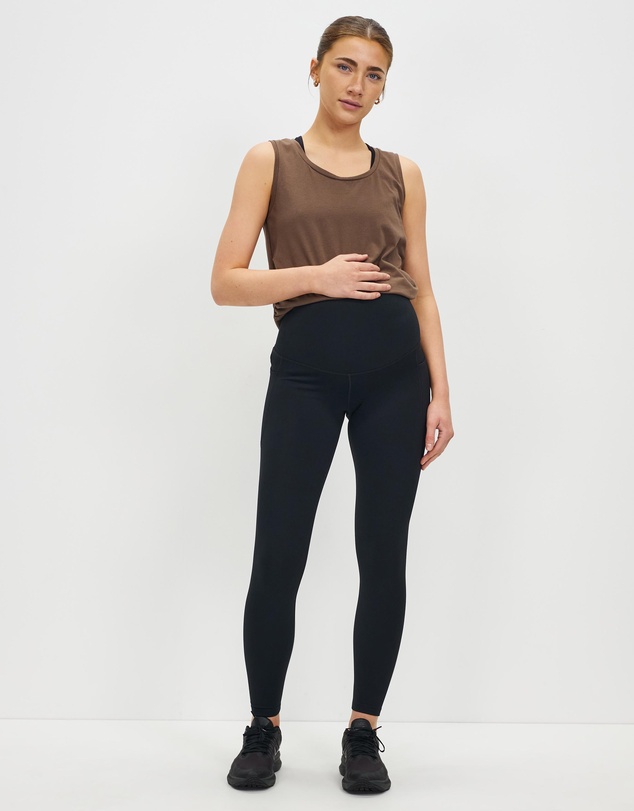 Nike - One High-Waisted 7/8 Maternity Leggings with Pockets