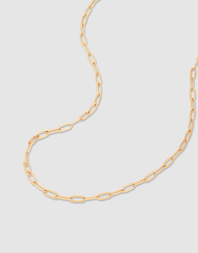 Wanderlust + Co - Petite Harper Gold Essential Chain Necklace
