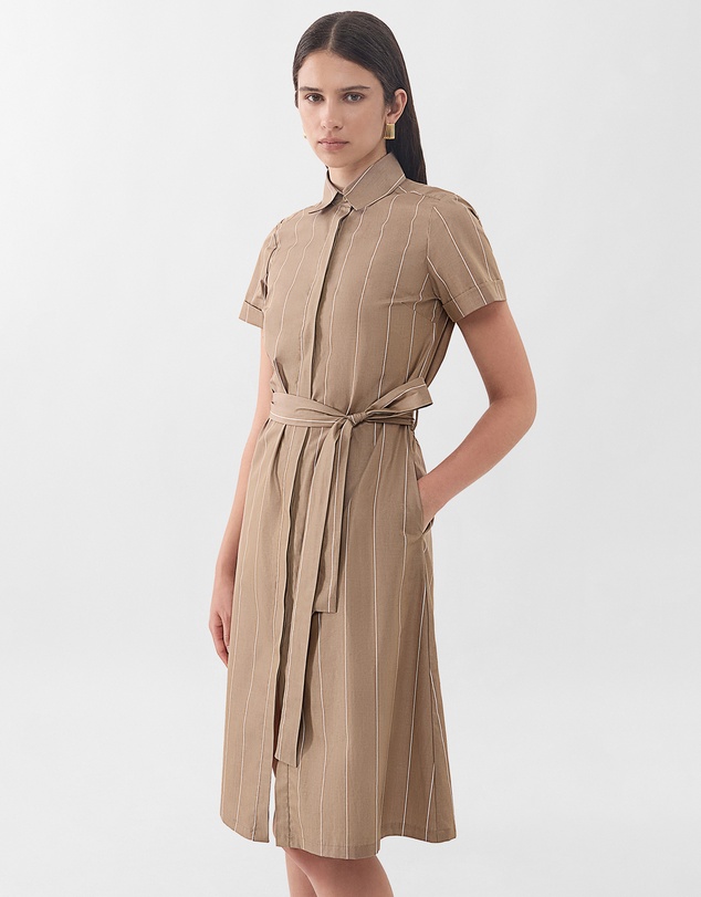 Farage - Alyce Stripe Shirtdress