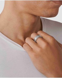Diesel - Silver-Tone Ring