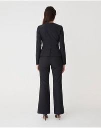 Forcast - Thea Scoop Neck Blazer