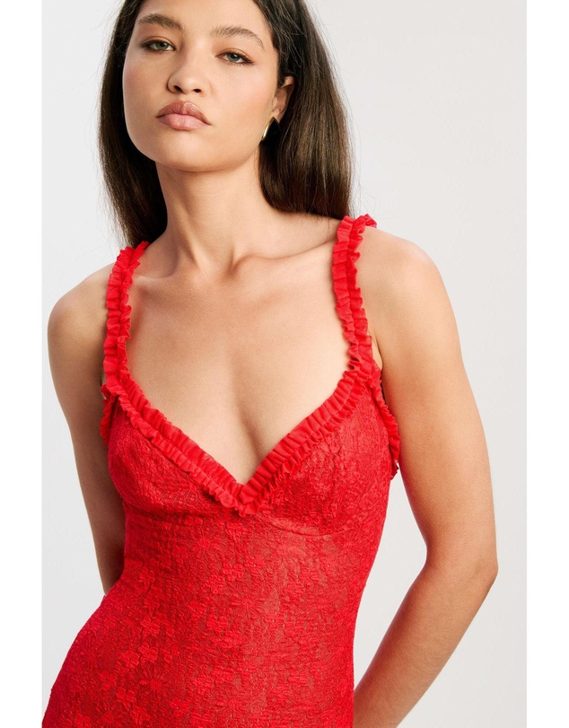 Bardot - Alegra Stretch Lace Midi Dress