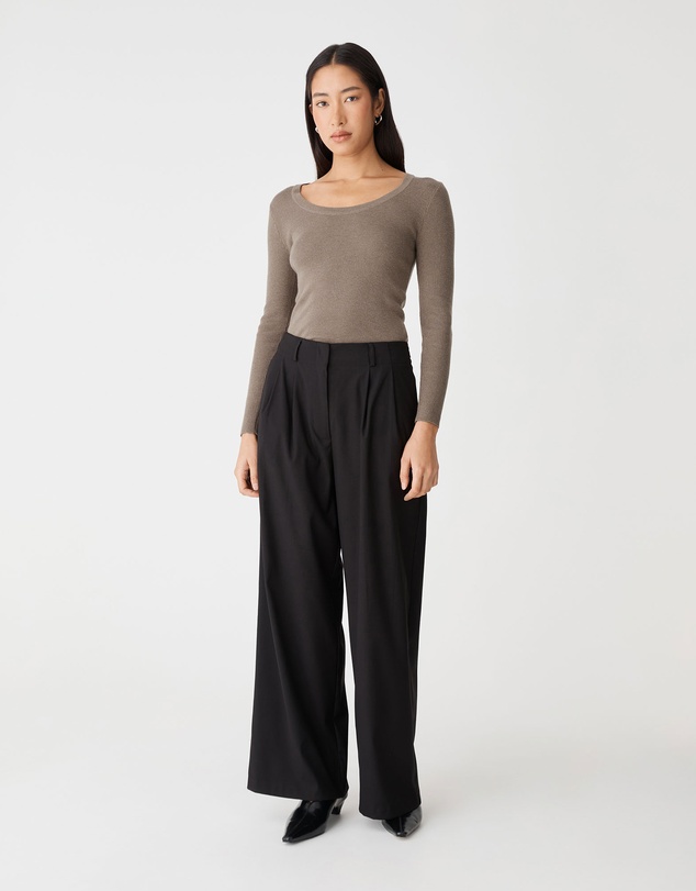 Forcast - Samira Scoop Neck Knit