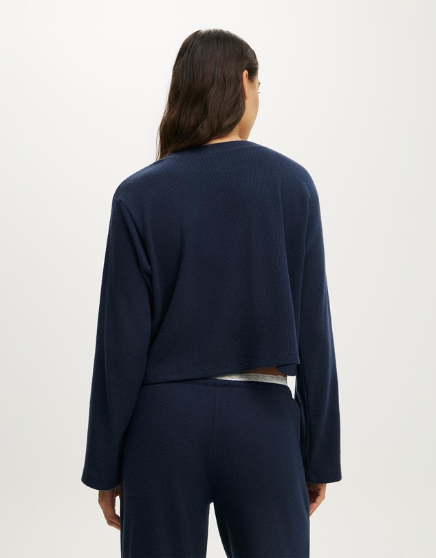Cotton On Body - Super Soft Waffle Henley Top