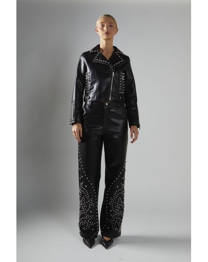 BLACK PU