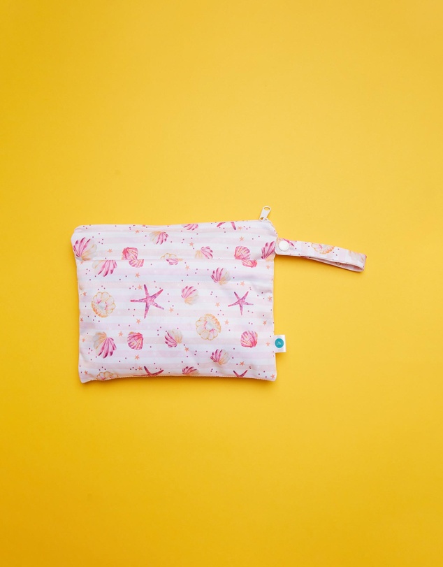itti bitti - Small Double Pocket Wetbag Pack - Seashells