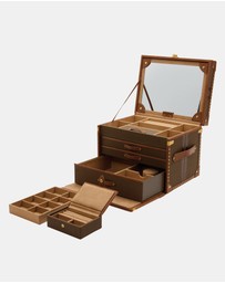 Wolf - Wolf Ida Trunk Jewellery Box Khaki
