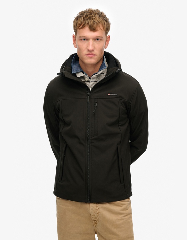 Superdry - Hooded Soft Shell Trekker Jacket