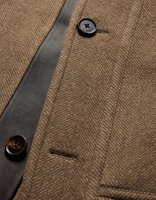 Calibre - Wool Funnel Neck Coat