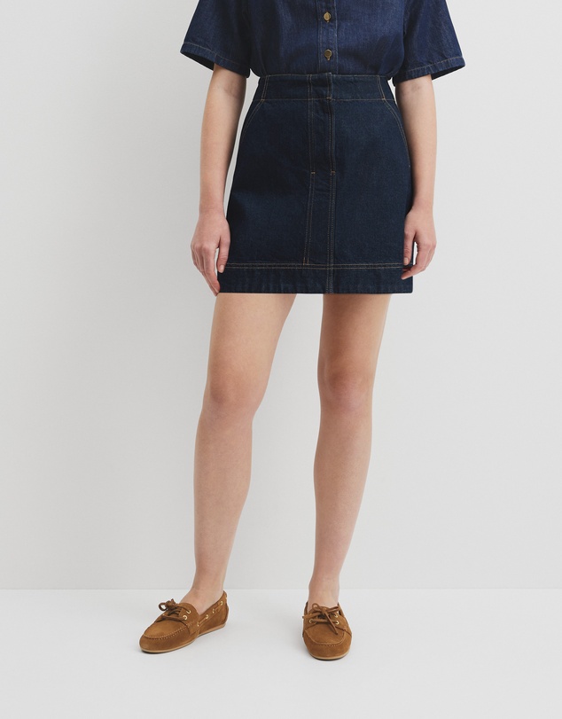 Country Road - Denim Mini Skirt